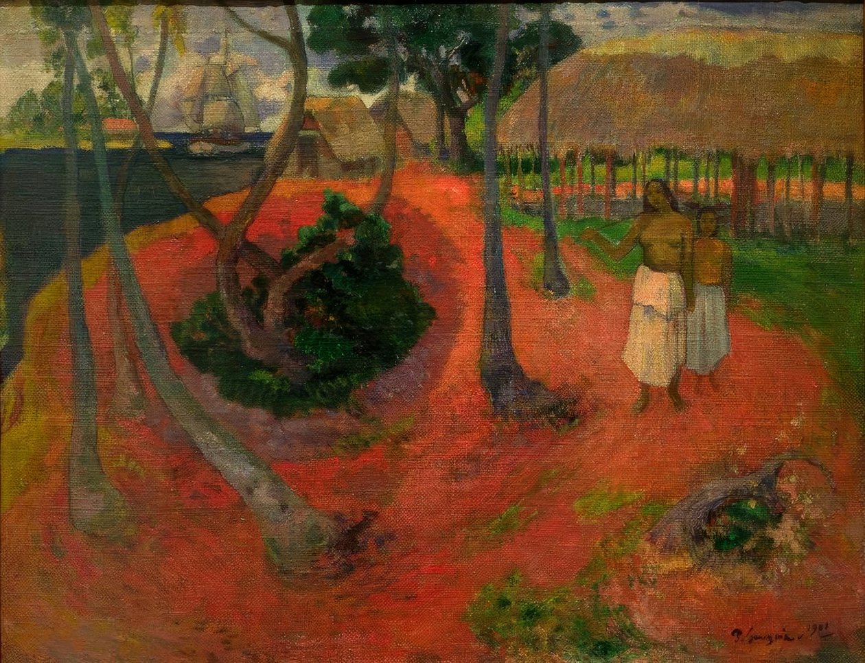 Tahistická idyla od Paul Gauguin