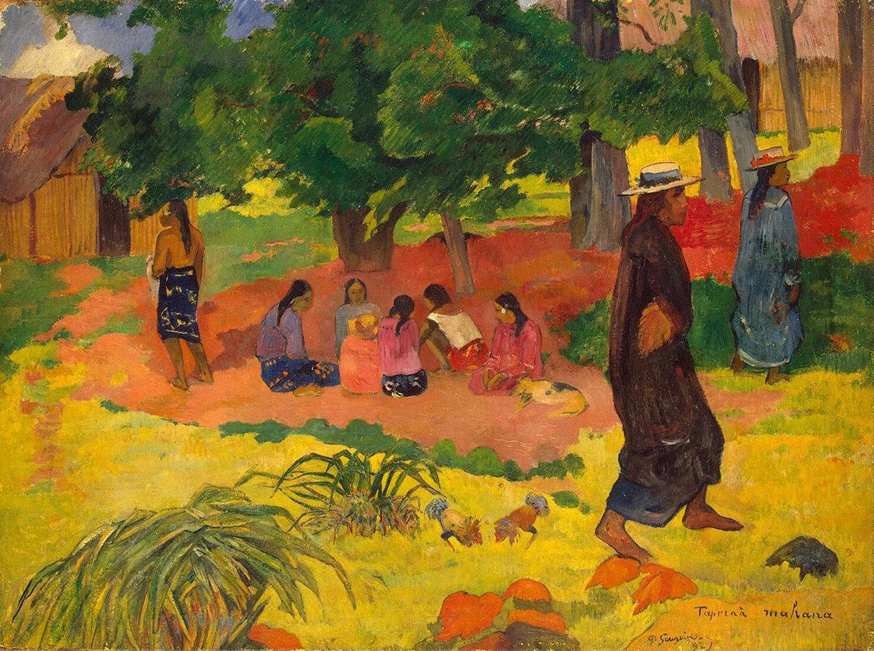 Konec tepla od Paul Gauguin