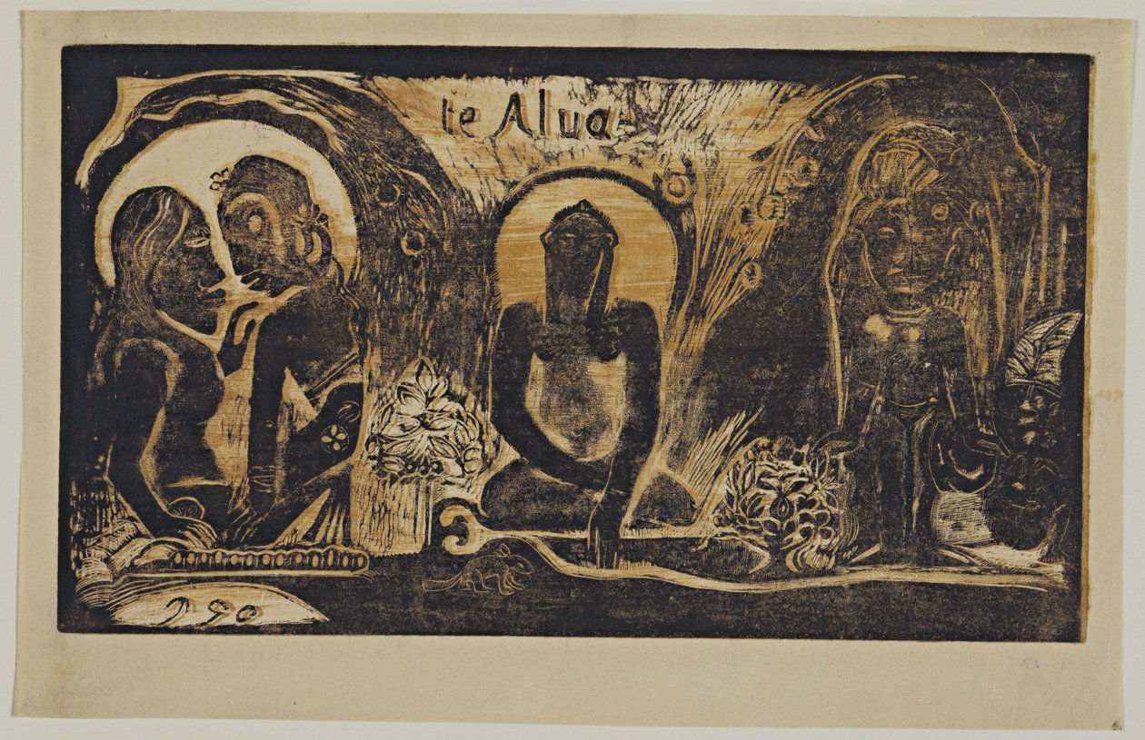 Bohové ze série Noe, 1893-1894 od Paul Gauguin
