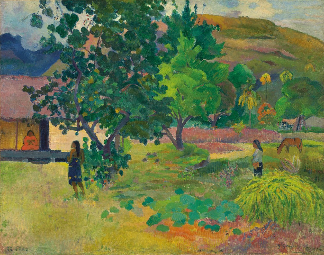 Te Fare (Dům) od Paul Gauguin