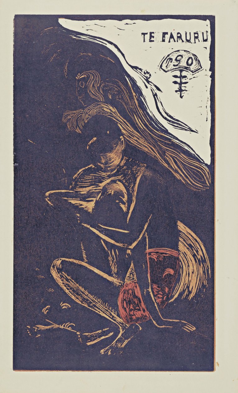 The Faruru Here We Make Love from Noa Noa Series, 1893-1894 od Paul Gauguin