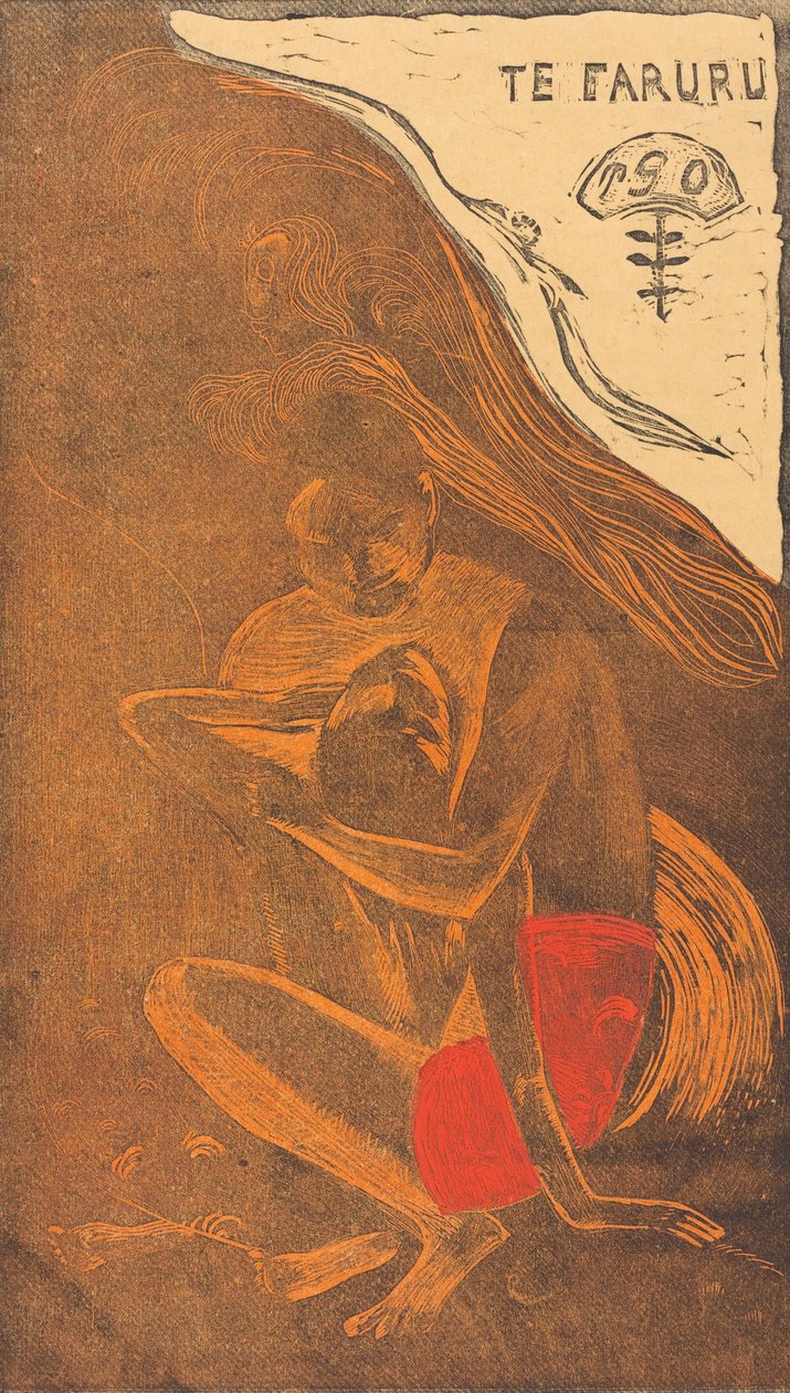 Te Faruru Oni se tu milují, 18941895. od Paul Gauguin