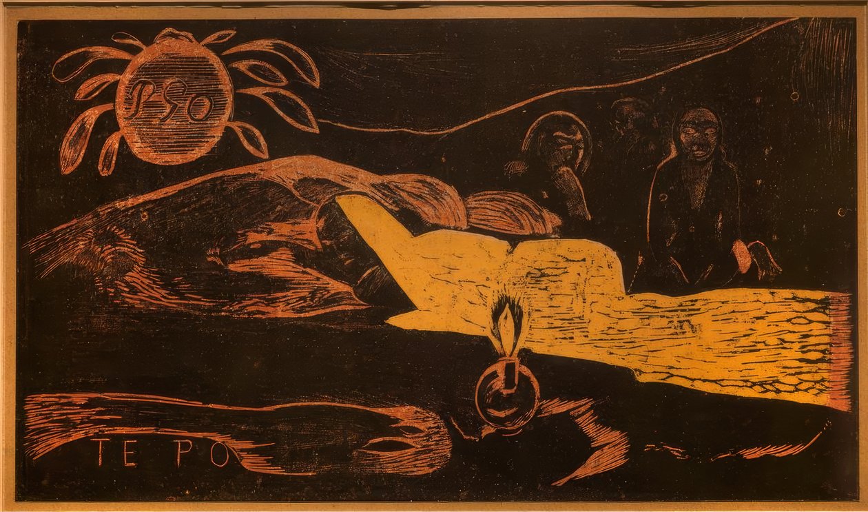 Te Po (Velká noc) od Paul Gauguin
