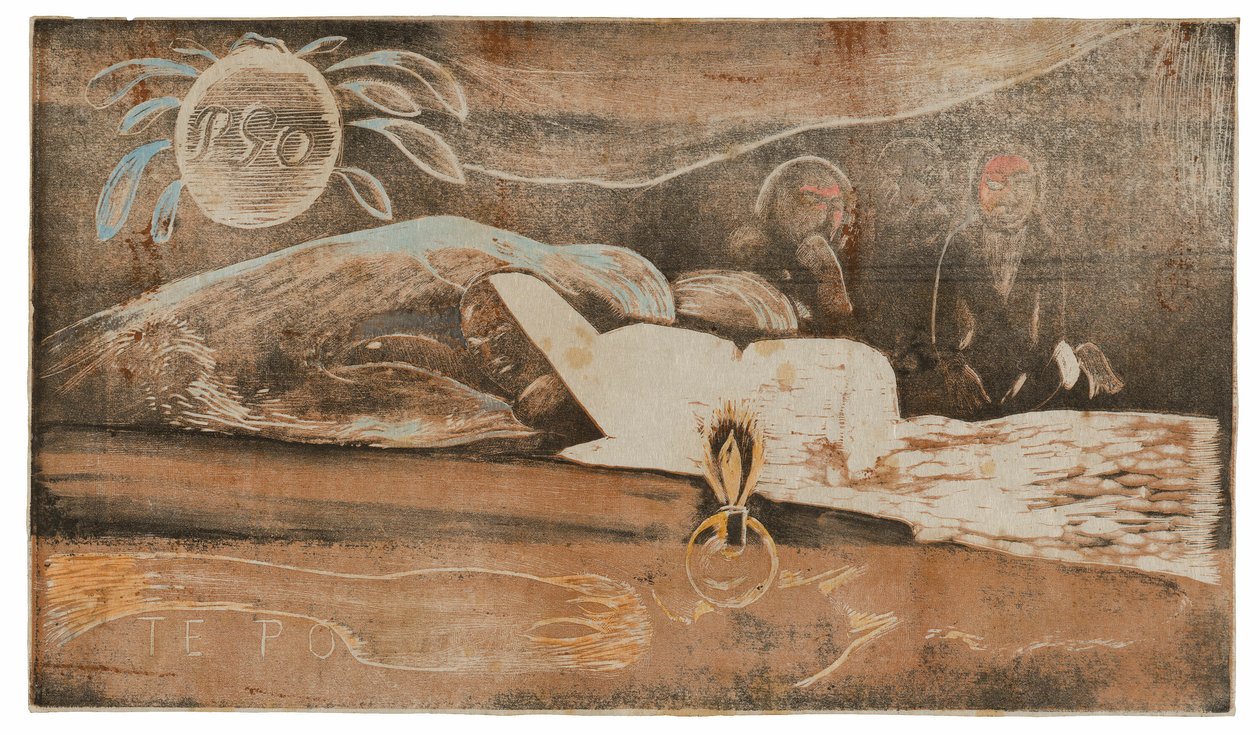Te po (Noc) ze suity Noa Noa od Paul Gauguin