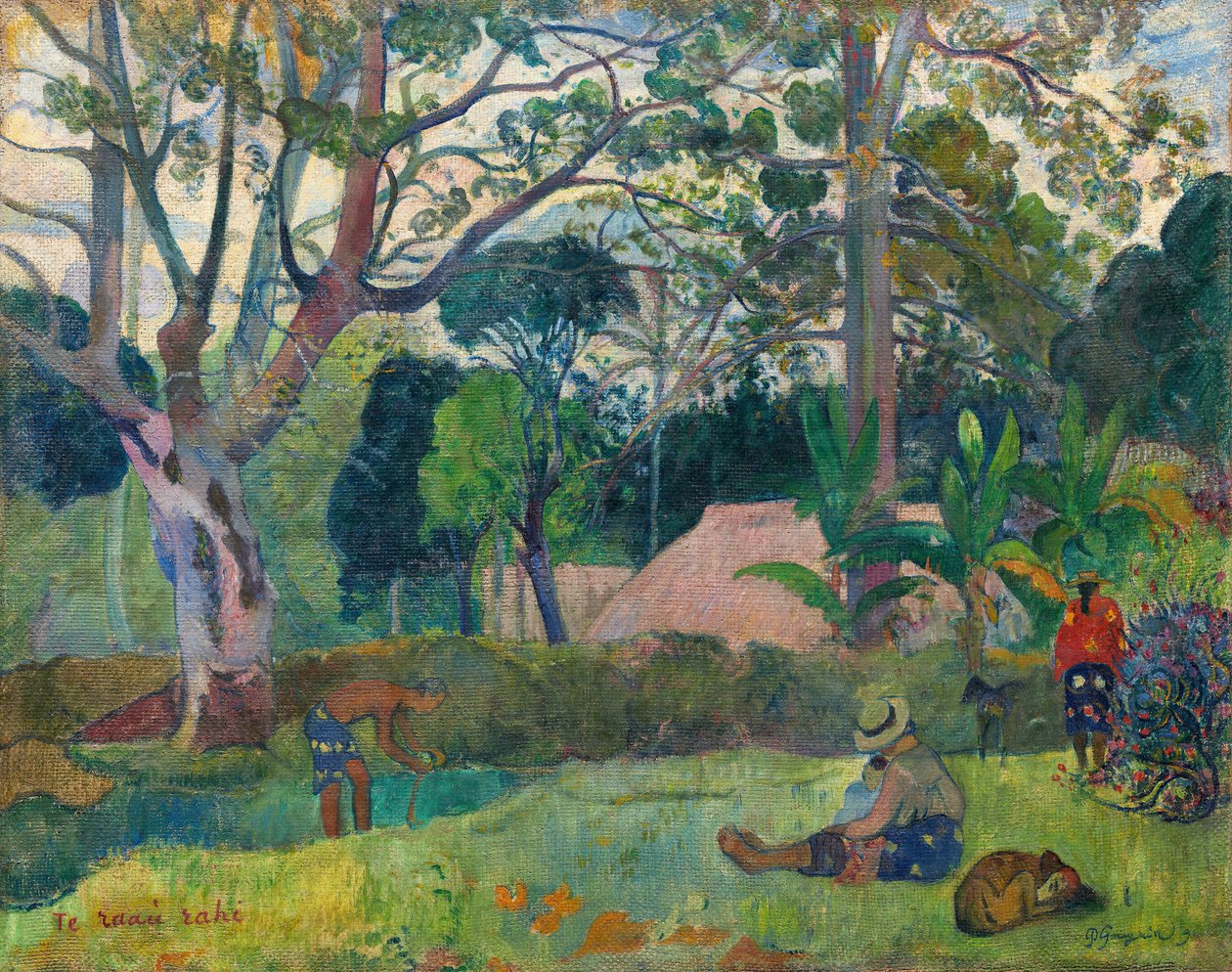 Velký strom, 1891. od Paul Gauguin