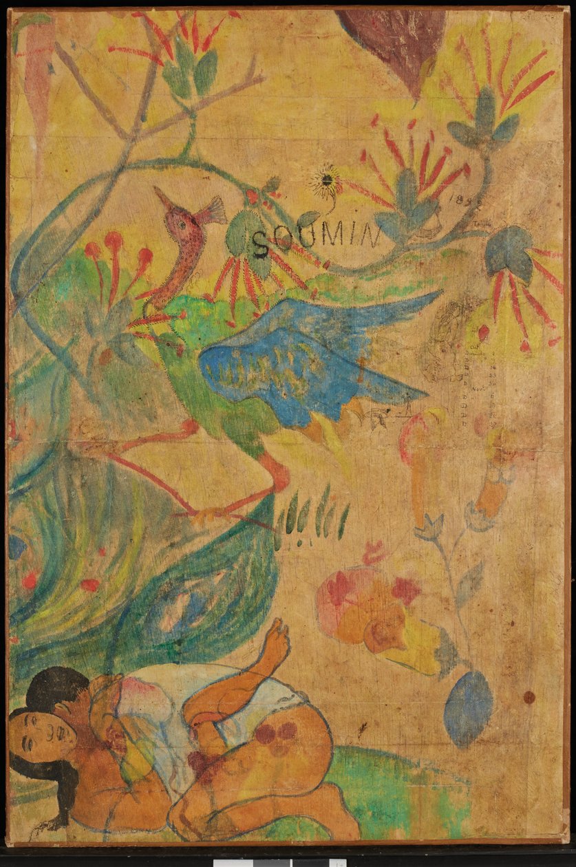 Modrý ibis, 1892 od Paul Gauguin