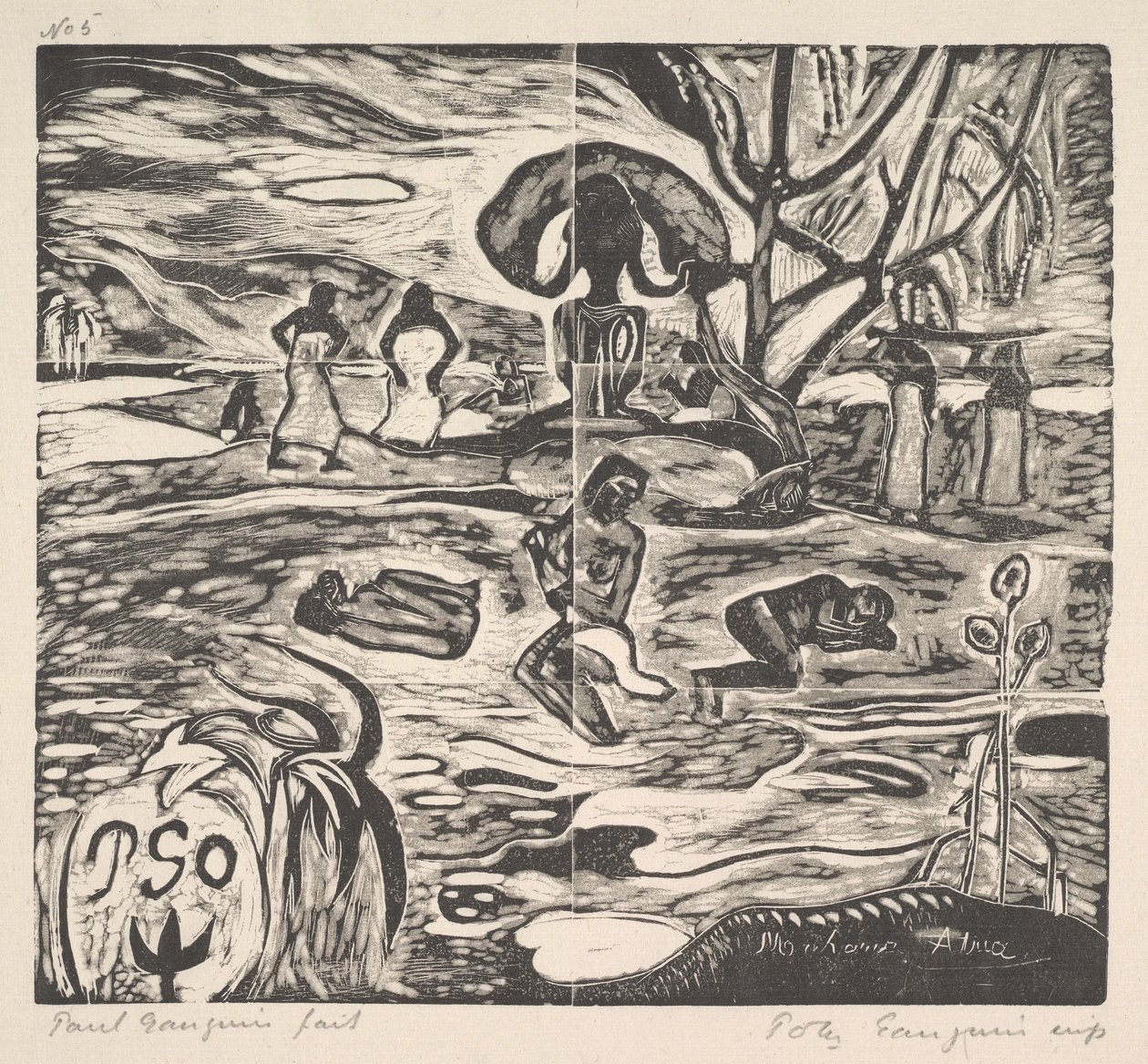 Den Boží, 1894-95. od Paul Gauguin