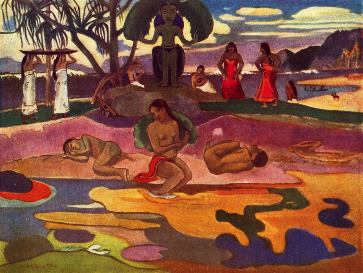 Den boha Mahana No Atua, 1936 od Paul Gauguin