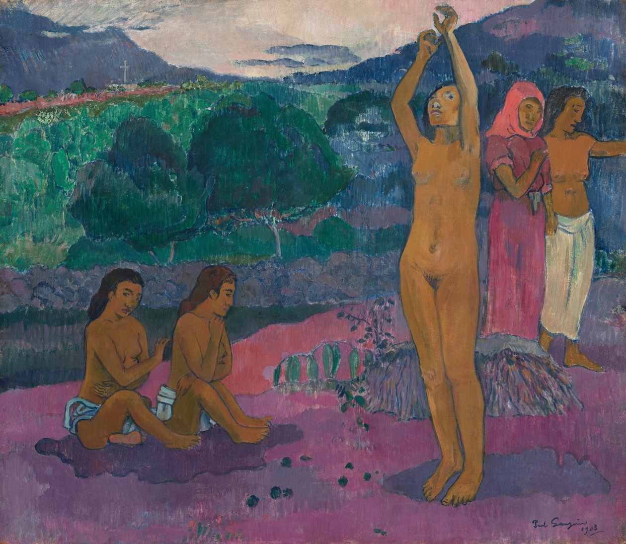 Vzývání od Paul Gauguin
