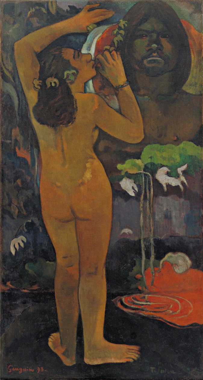 Měsíc a Země od Paul Gauguin