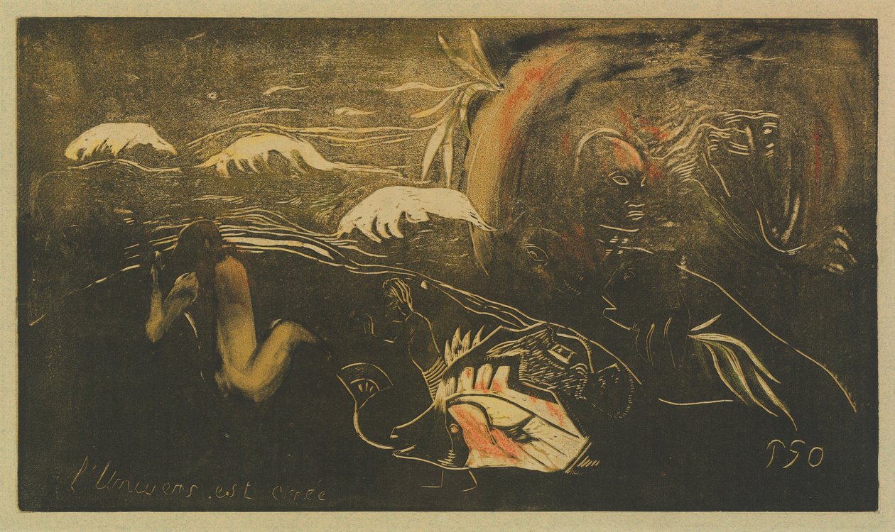 Vesmír je stvořen od Paul Gauguin