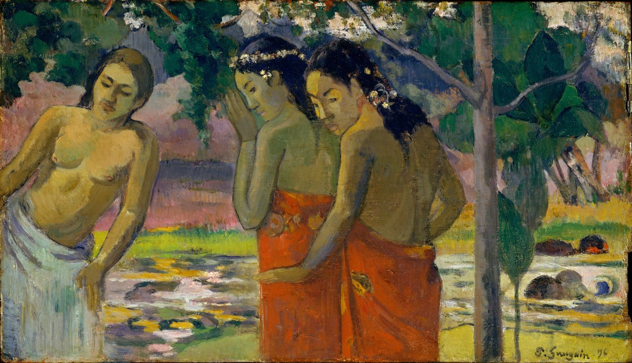 Tři tahitské ženy, 1896 od Paul Gauguin