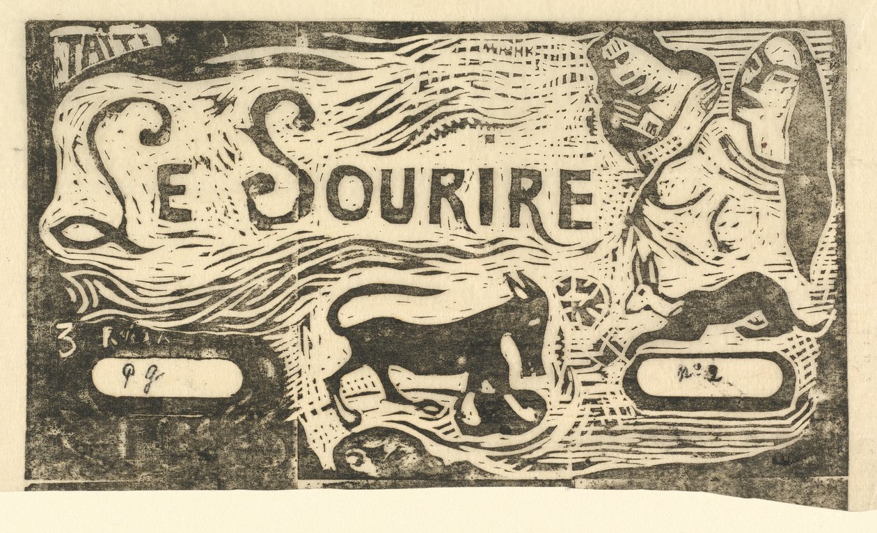 Titulní strana pro "The Smile" od Paul Gauguin