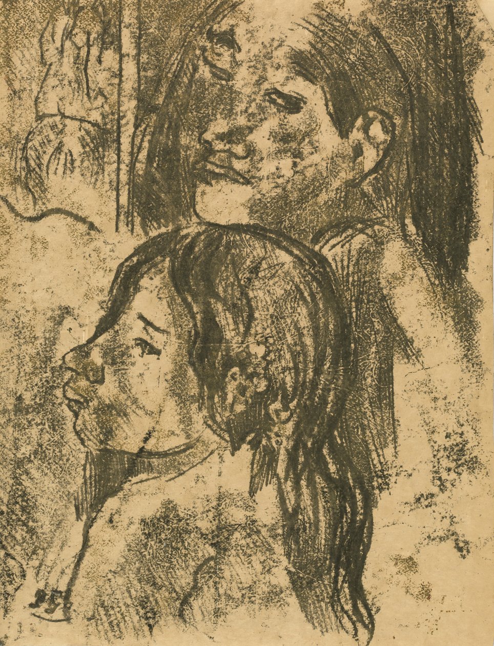 Dva Markézané [recto], c. 1902. od Paul Gauguin
