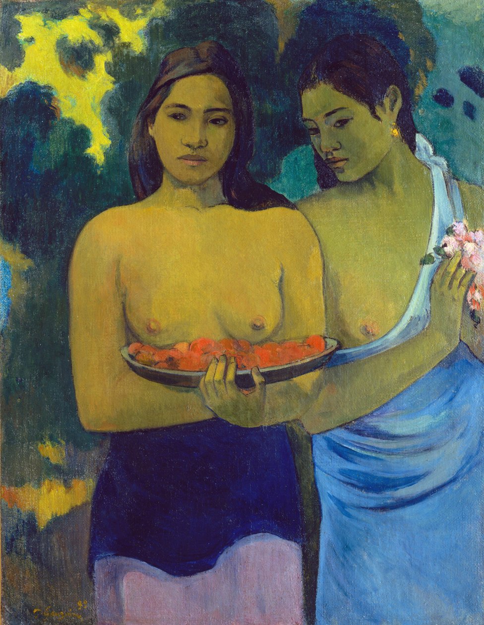Dva tahitští od Paul Gauguin