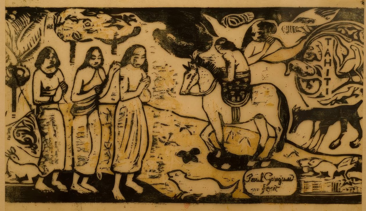 přemístění od Paul Gauguin