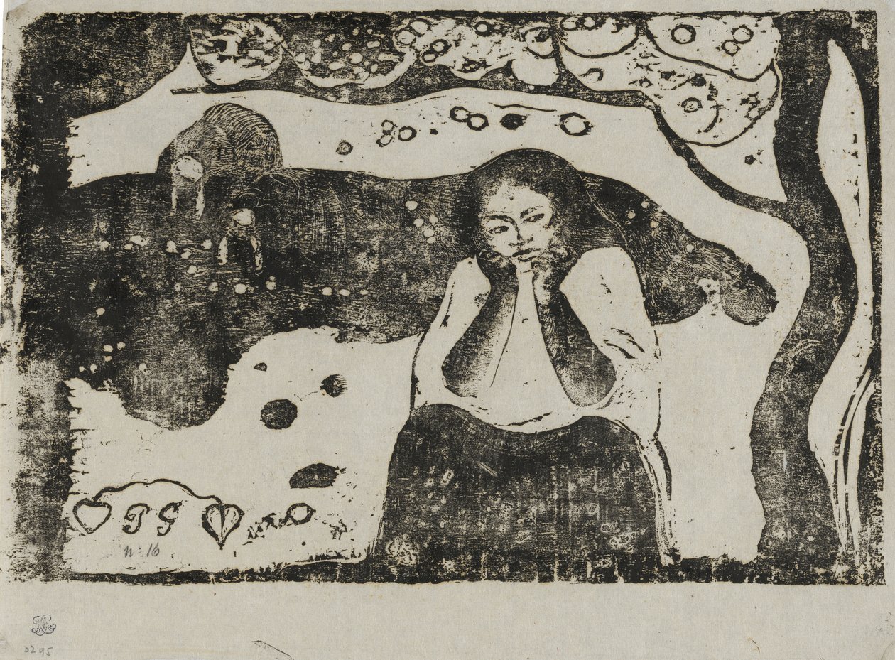 Neznámý obrázek od Paul Gauguin