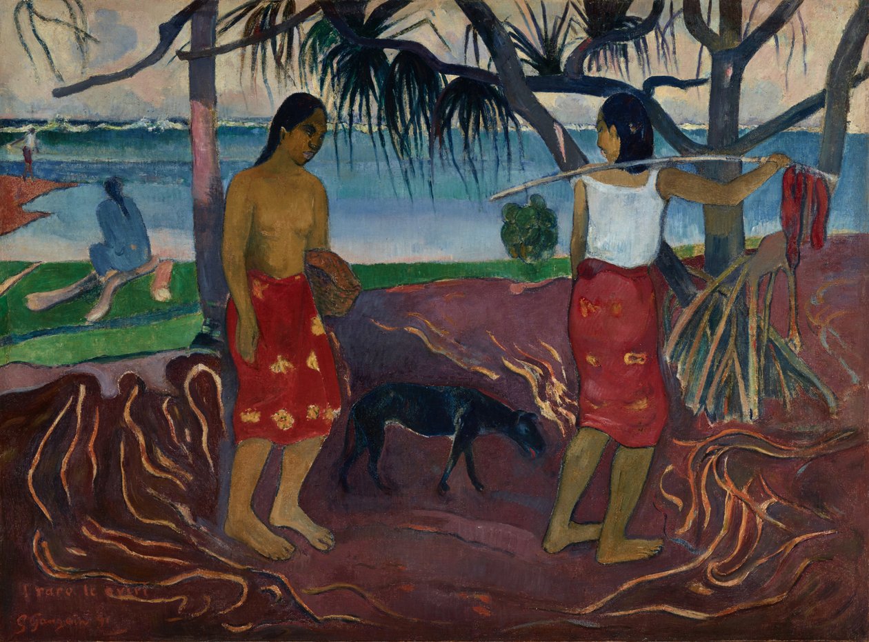 Pod Pandanem od Paul Gauguin