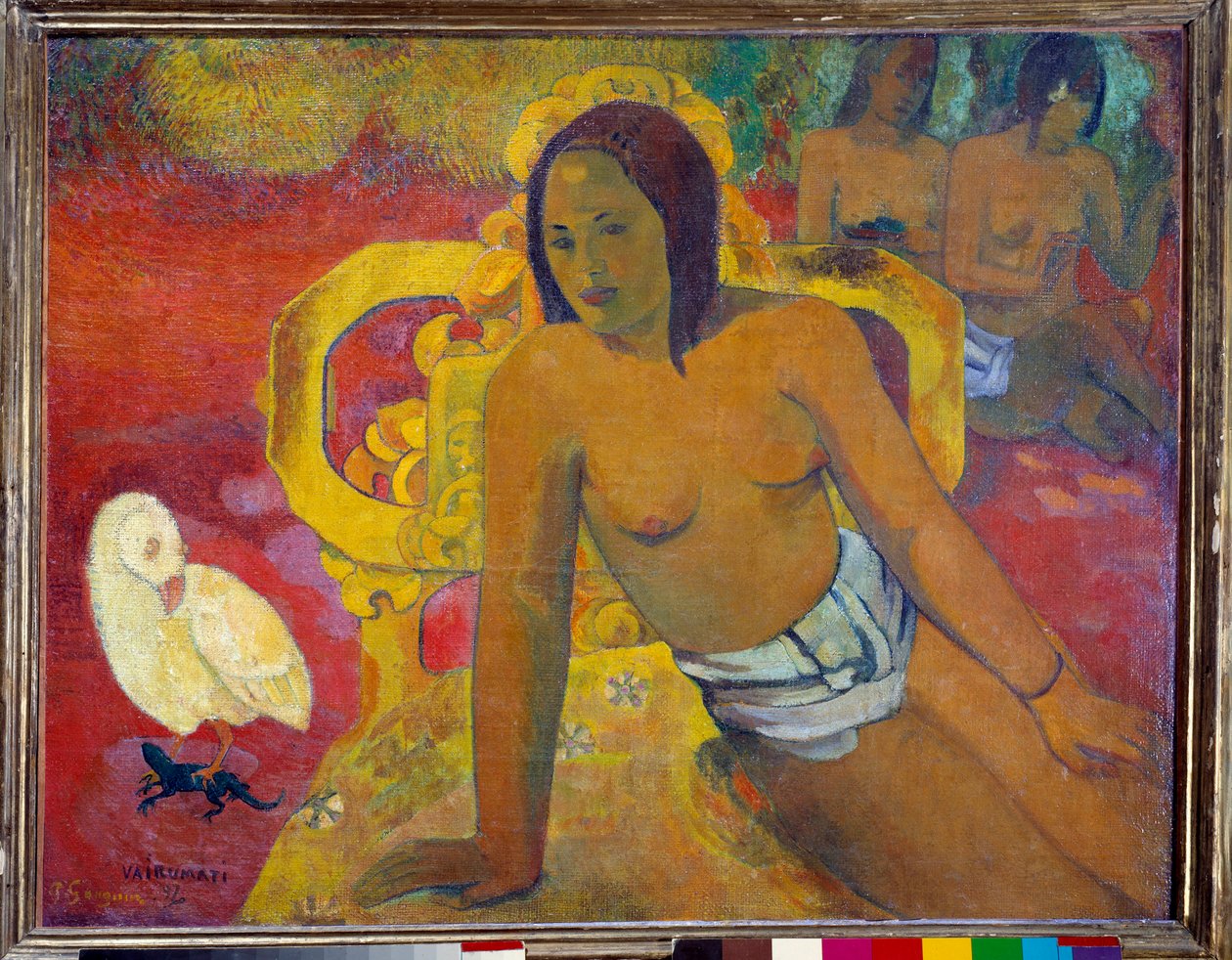 Vairumati. Obraz Paula Gauguina (1848-1903) od Paul Gauguin