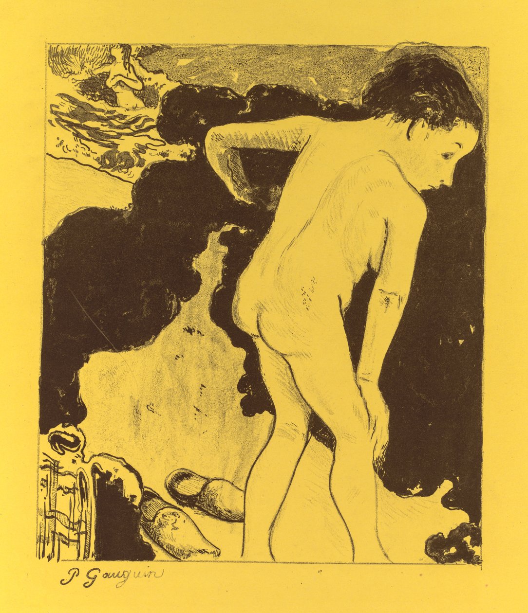 Volpini Suite: Breton Bathers od Paul Gauguin