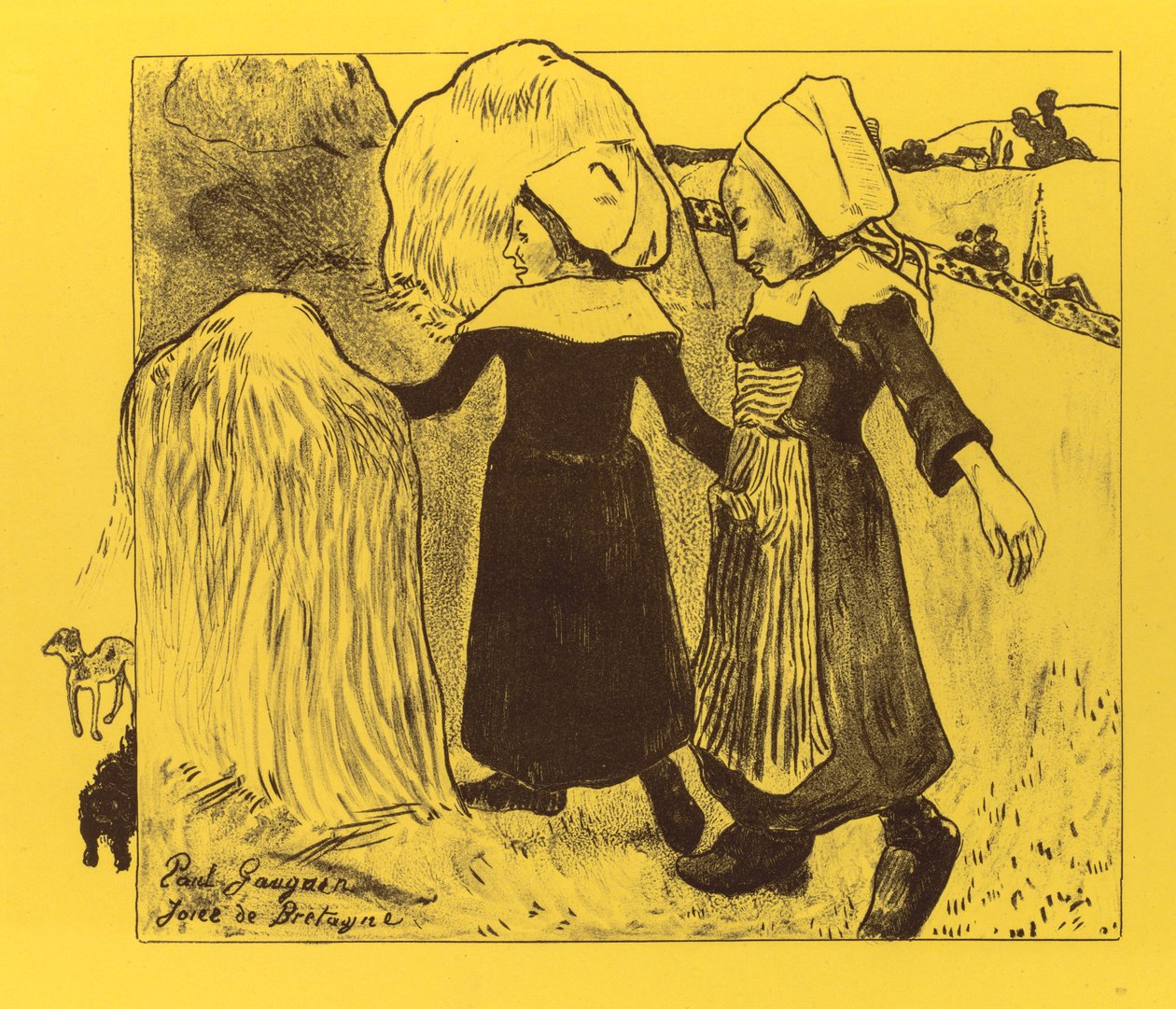 Volpini Suite: Radosti z Bretaně od Paul Gauguin