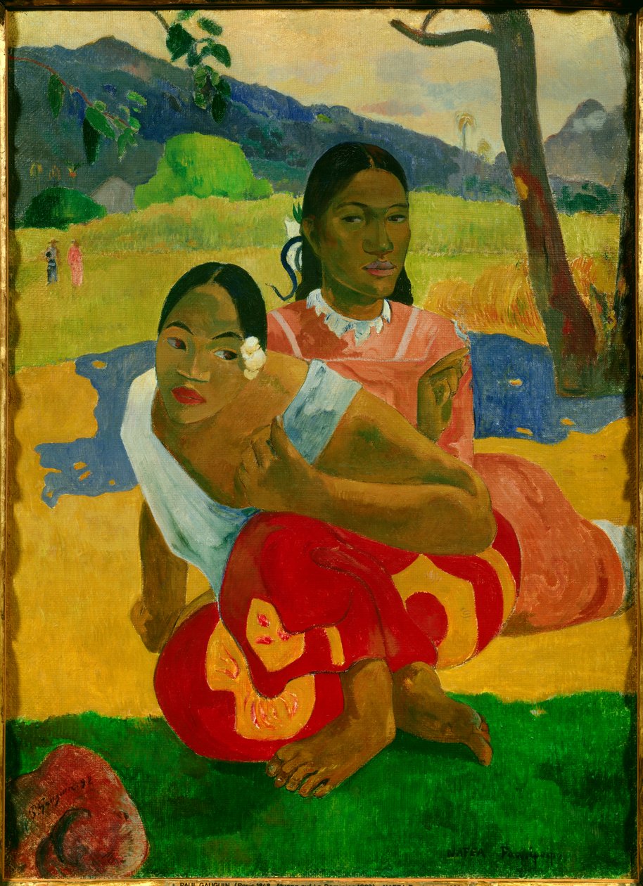 Kdy se budeš ženit? (Nafea faa ipoipo) Obraz Paula Gauguina (1848-1903) 1892 od Paul Gauguin