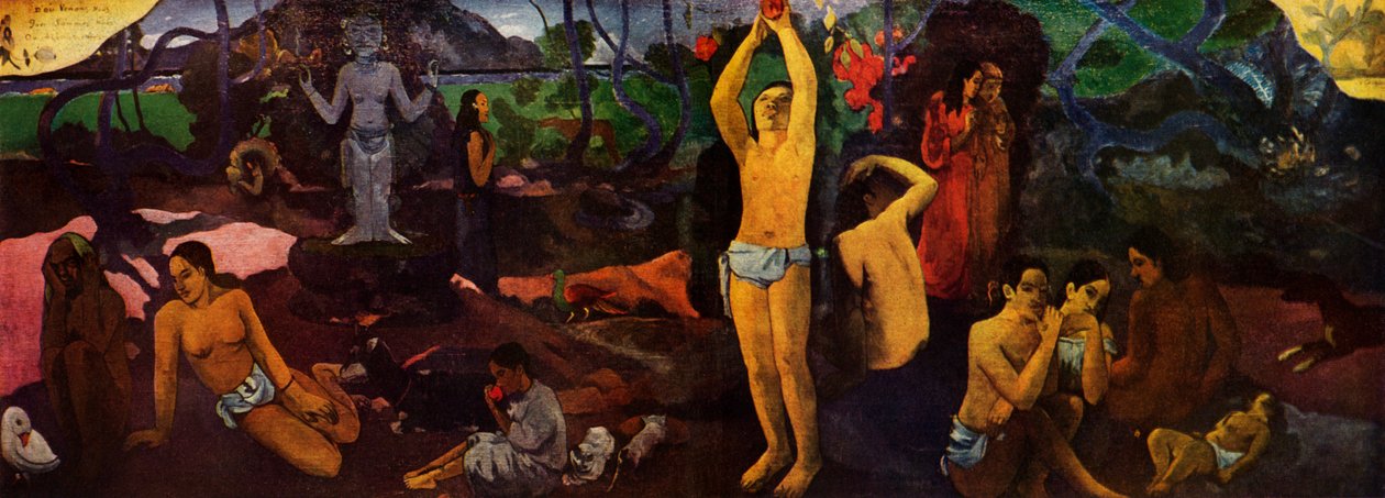 Odkud pocházíme - Co jsme - Kam jdeme, 1936 od Paul Gauguin