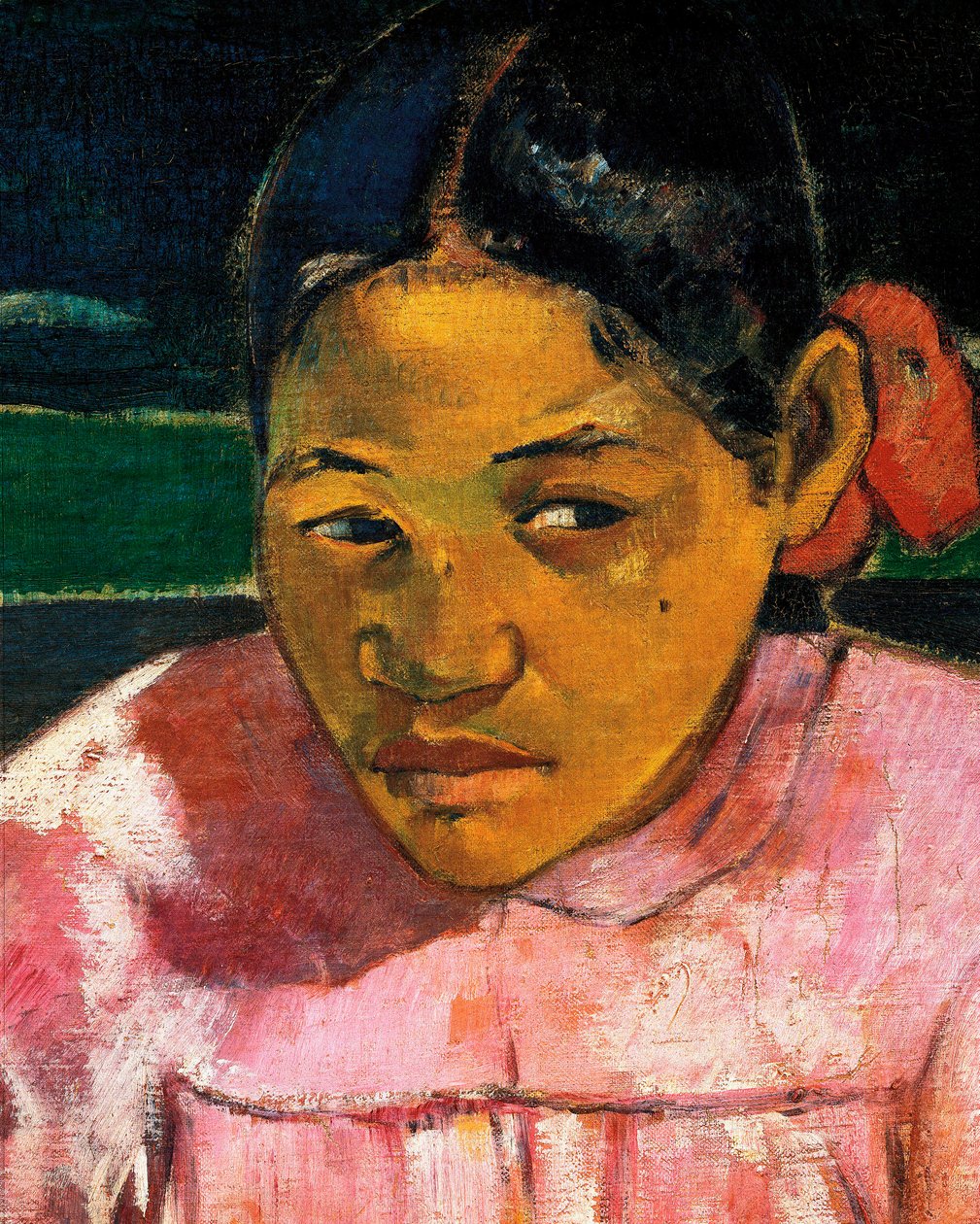 „Ženy z Tahiti“ nebo „Na pláži“ (detail) od Paul Gauguin