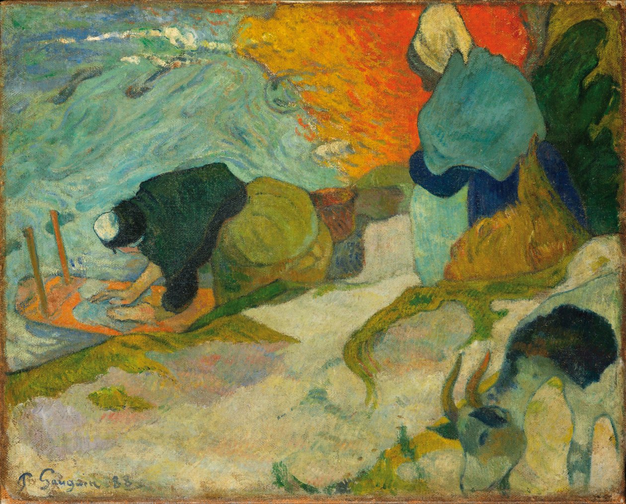 pračky v Arles (Francie) od Paul Gauguin