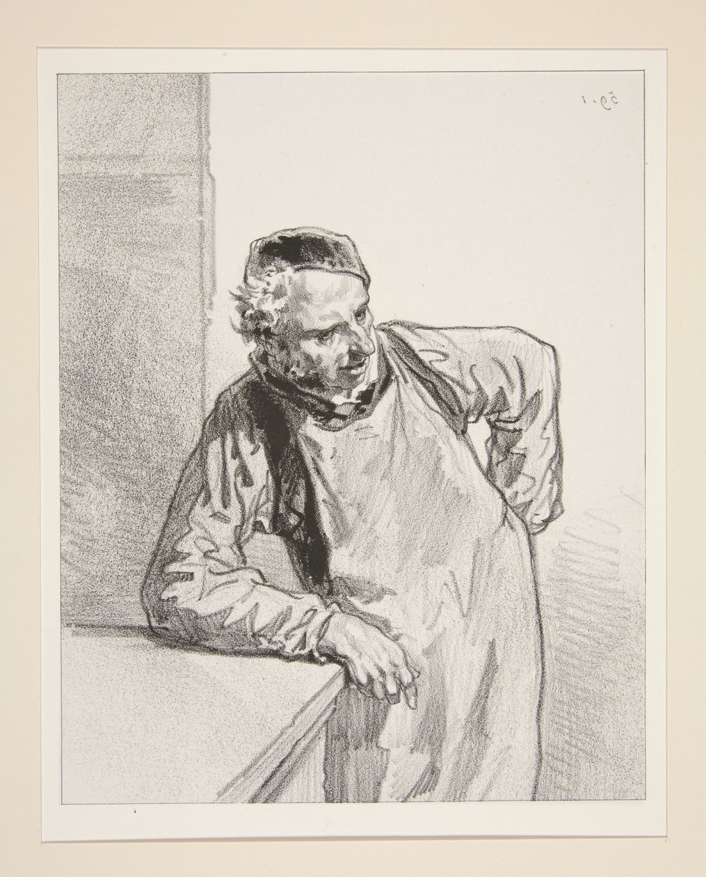 (The Grocer) od Paul Gavarni