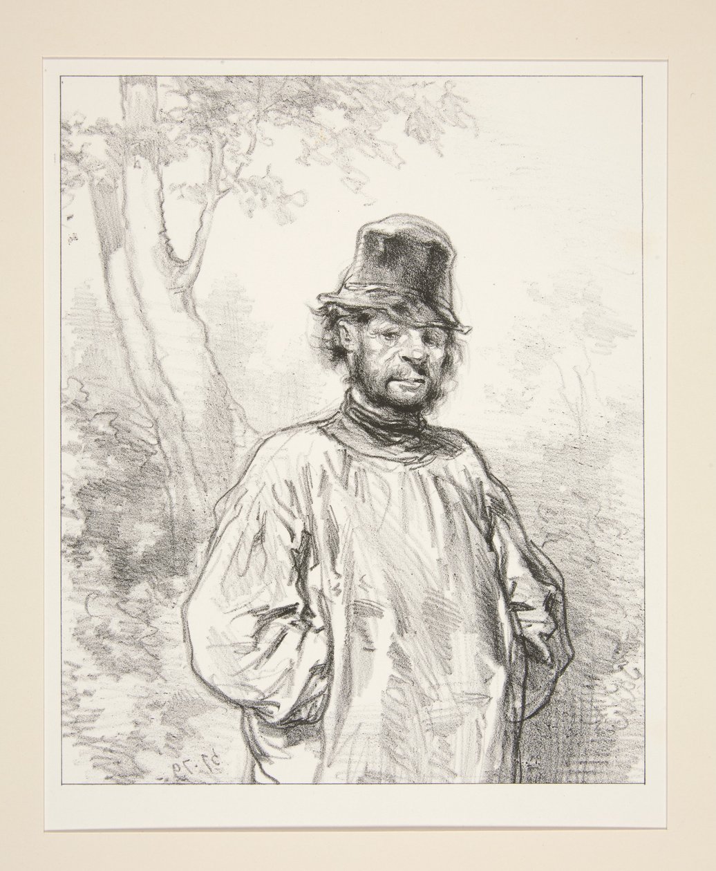 (MARAUDEUR.) od Paul Gavarni