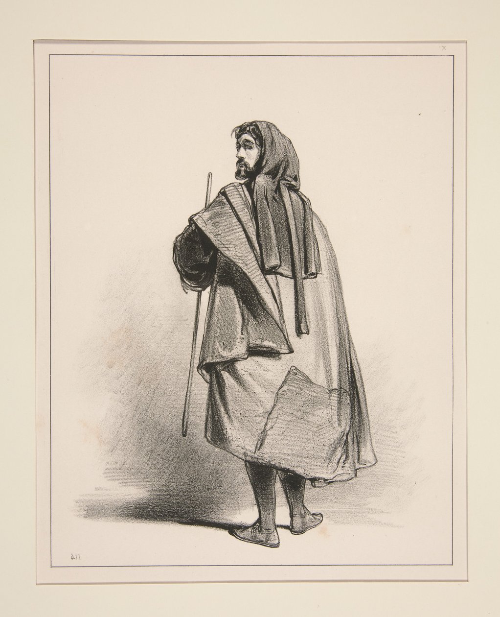 1300. OBCHODNÍK Z PAŘÍŽE. od Paul Gavarni