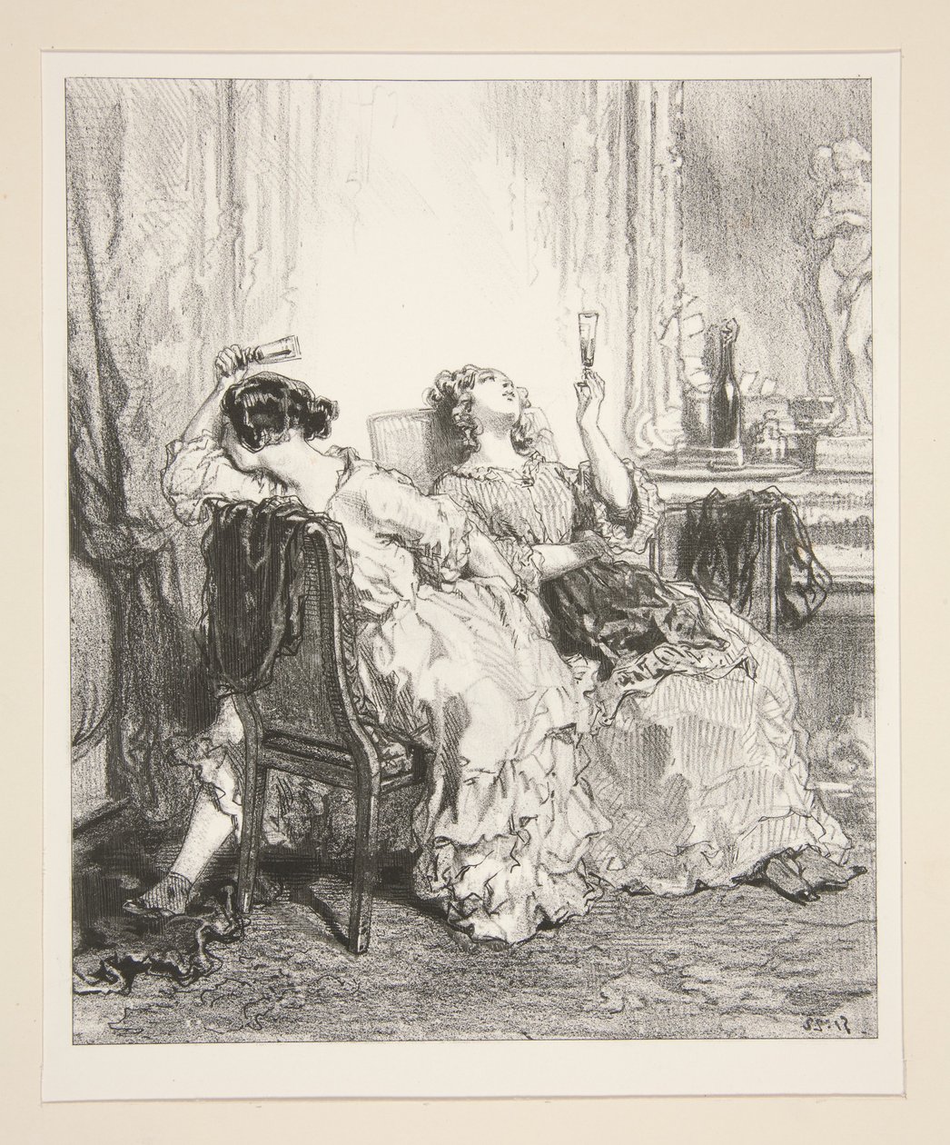 Ach! Madame Adolphe! Madame Adolphe... od Paul Gavarni