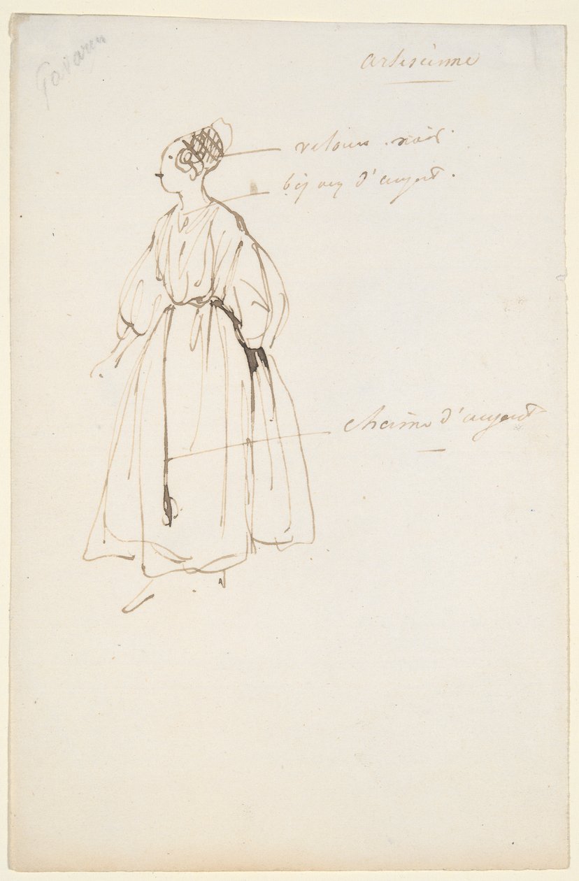 Arlesienne od Paul Gavarni