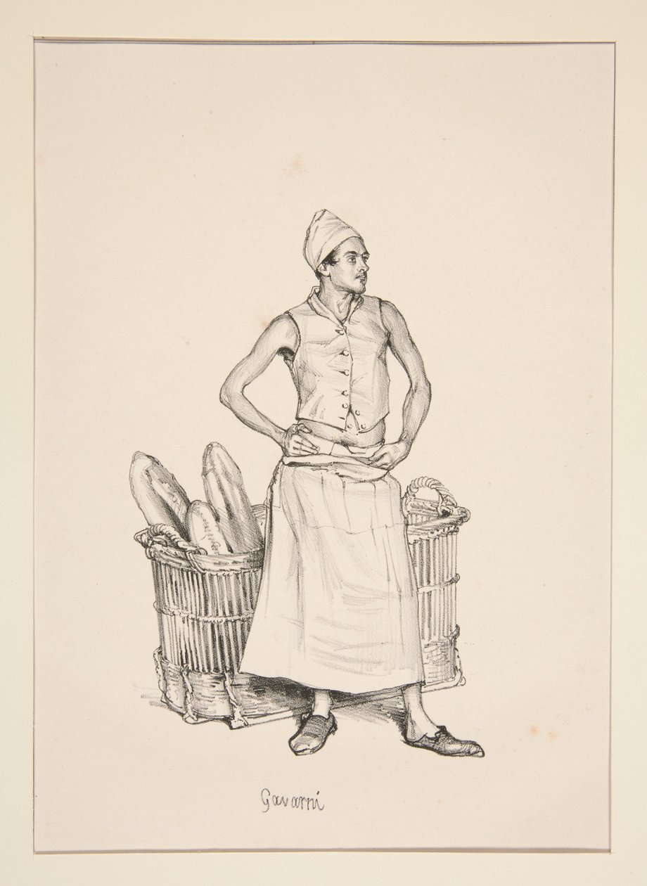 BOULANGER. Pekař. od Paul Gavarni