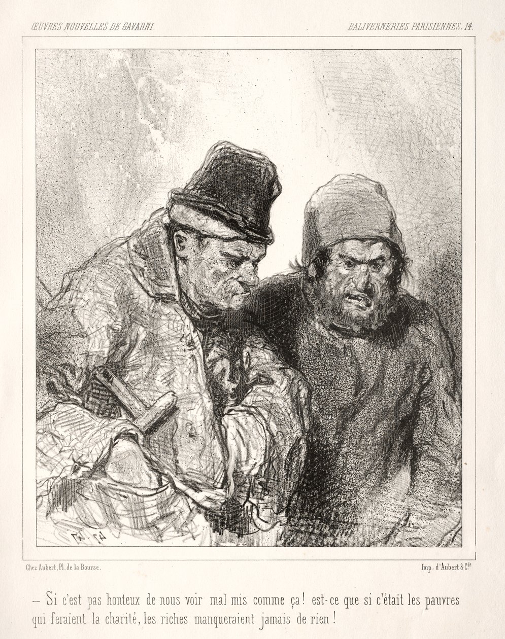 pařížský nesmysl od Paul Gavarni