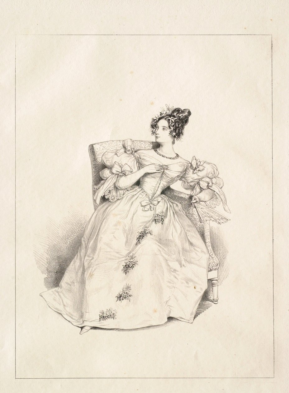 Plesové šaty (Robe de bal) od Paul Gavarni