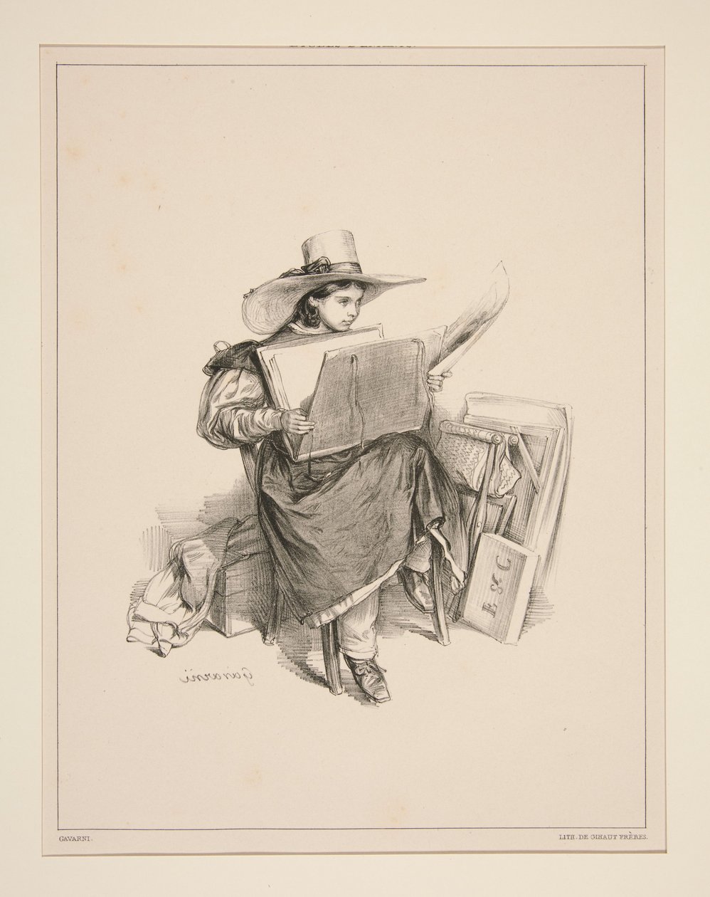 Clotilde od Paul Gavarni