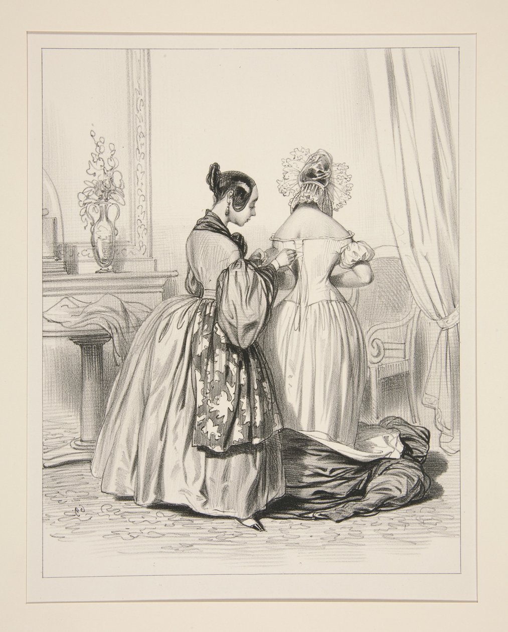 COUTURIERE. (Švadlena.) od Paul Gavarni