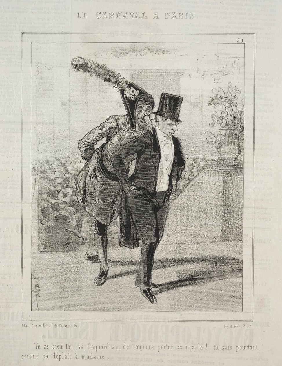 Karneval, 1841-1843. od Paul Gavarni