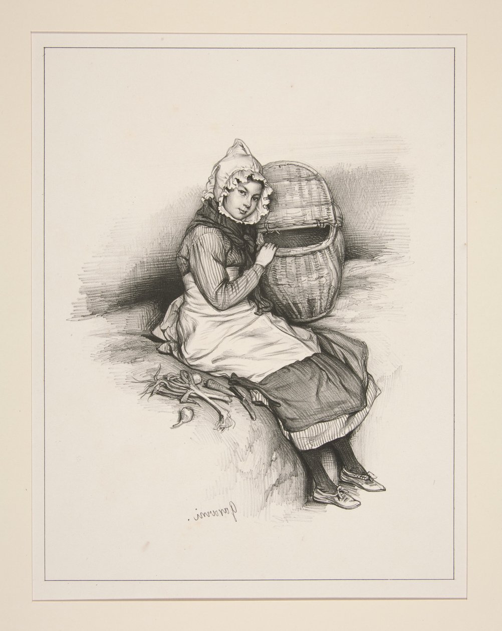 EUGENIE. od Paul Gavarni