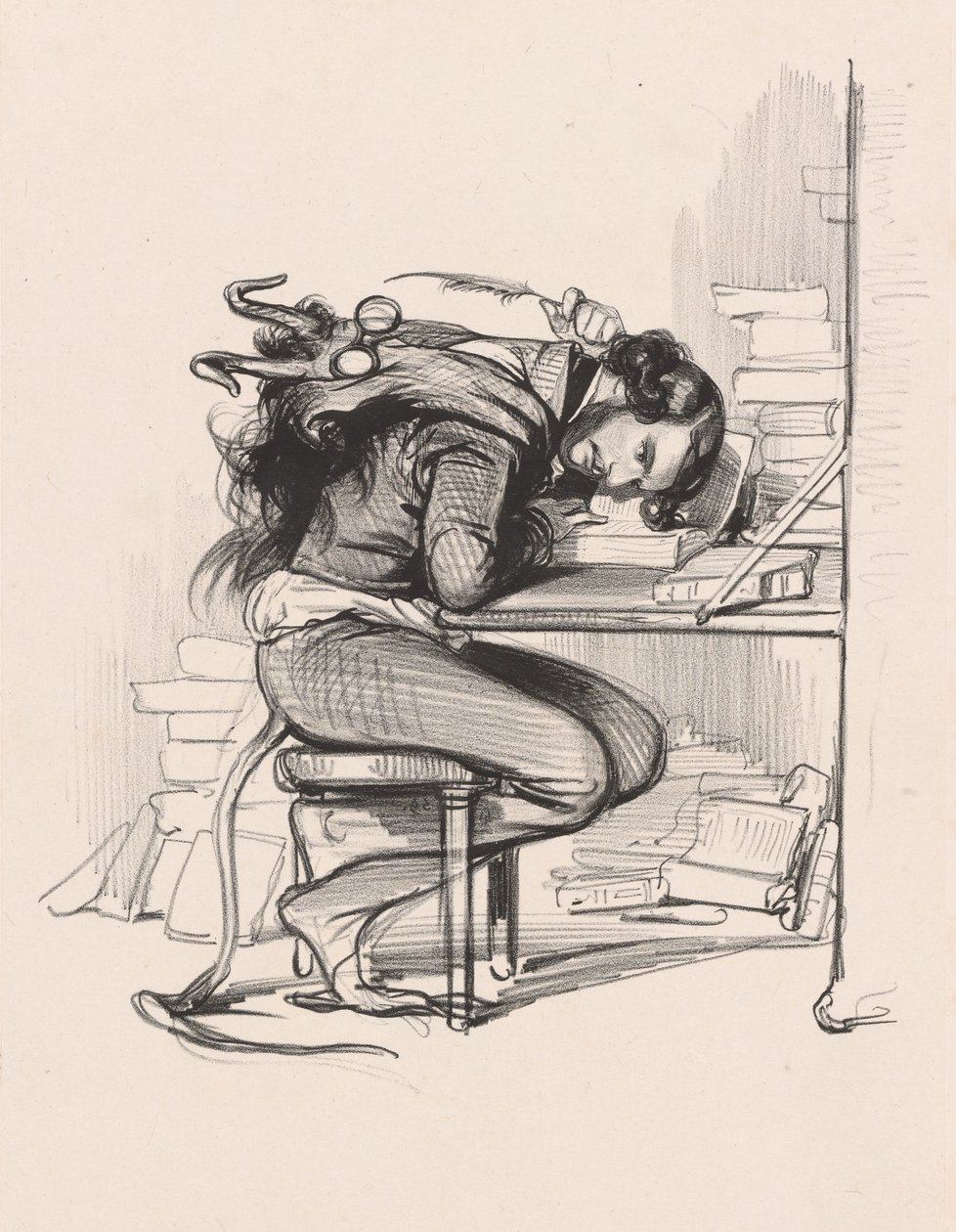 Emile Forgues, Old-Nick od Paul Gavarni
