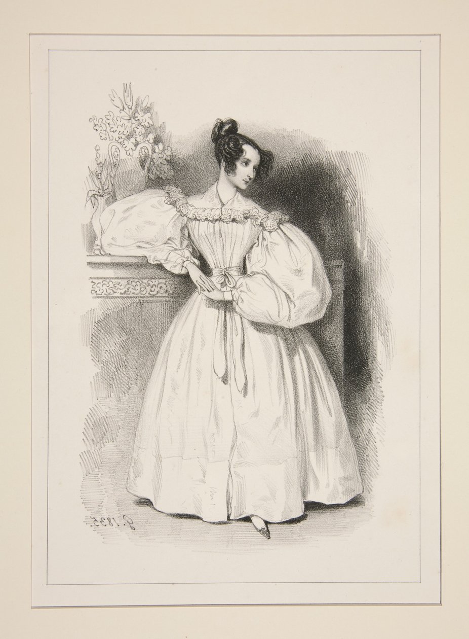 Eugenie Sauvage od Paul Gavarni