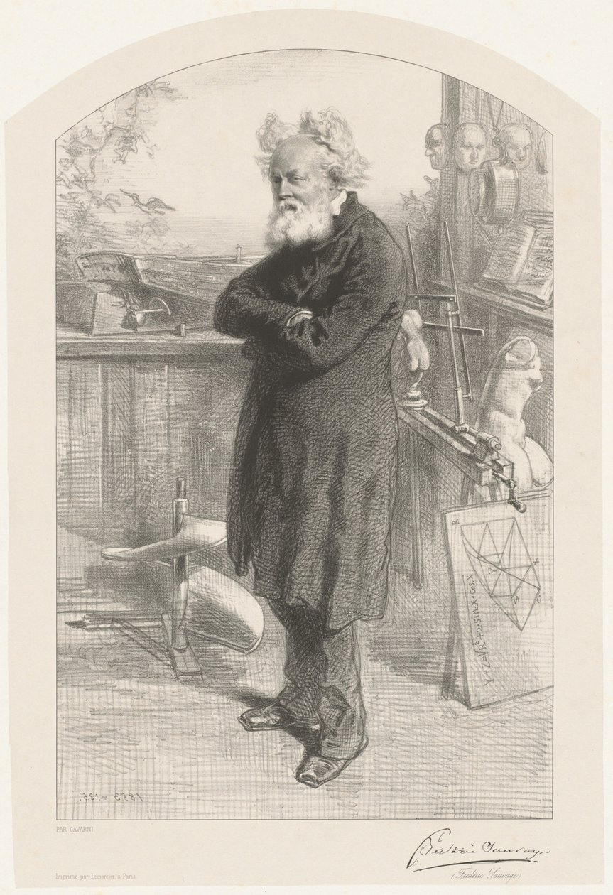 Frédéric Sauvage od Paul Gavarni