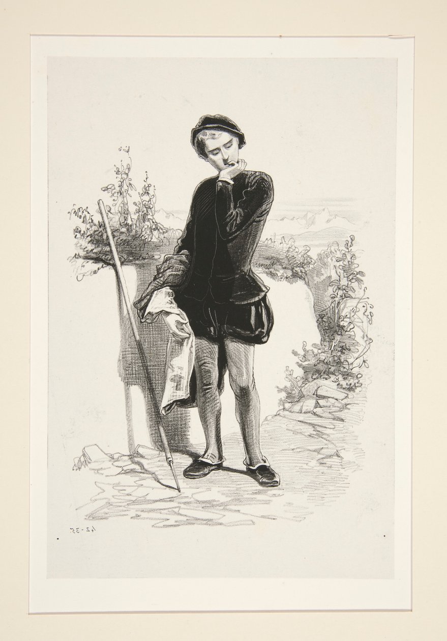 DÍTĚ HENRY IV. od Paul Gavarni