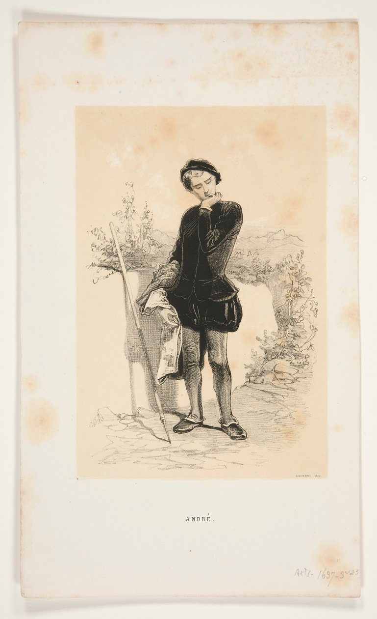 DÍTĚ HENRY IV. od Paul Gavarni