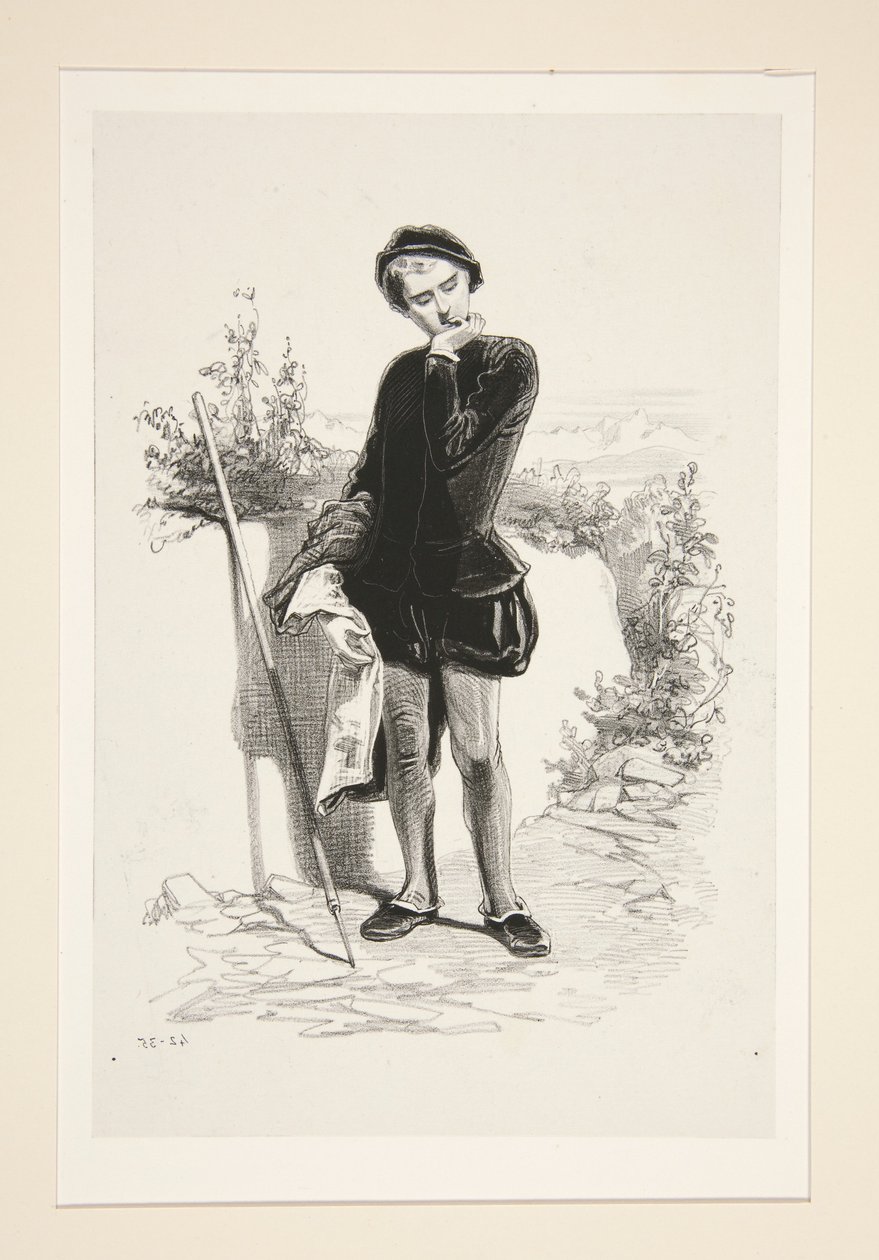 HENRI IV. JAKO DÍTĚ. od Paul Gavarni