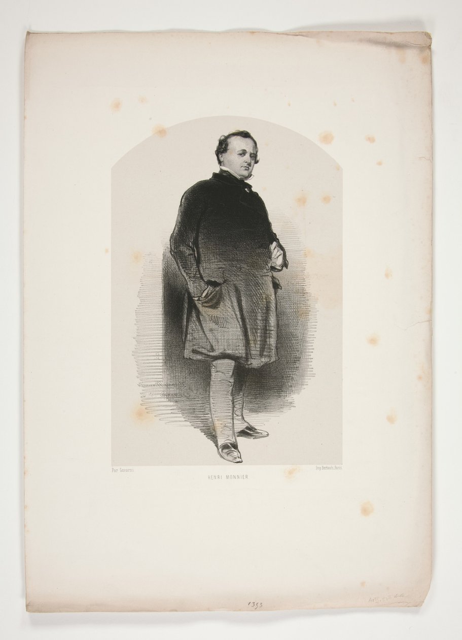 Henri Monnier od Paul Gavarni