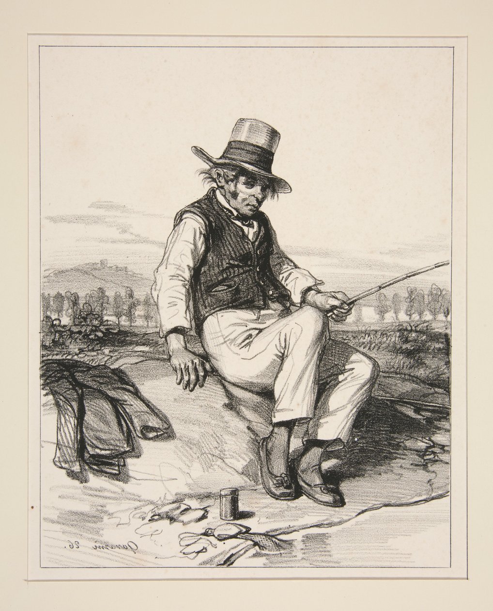 Jérôme Sauvage (zvaný Père Belenfant)... od Paul Gavarni