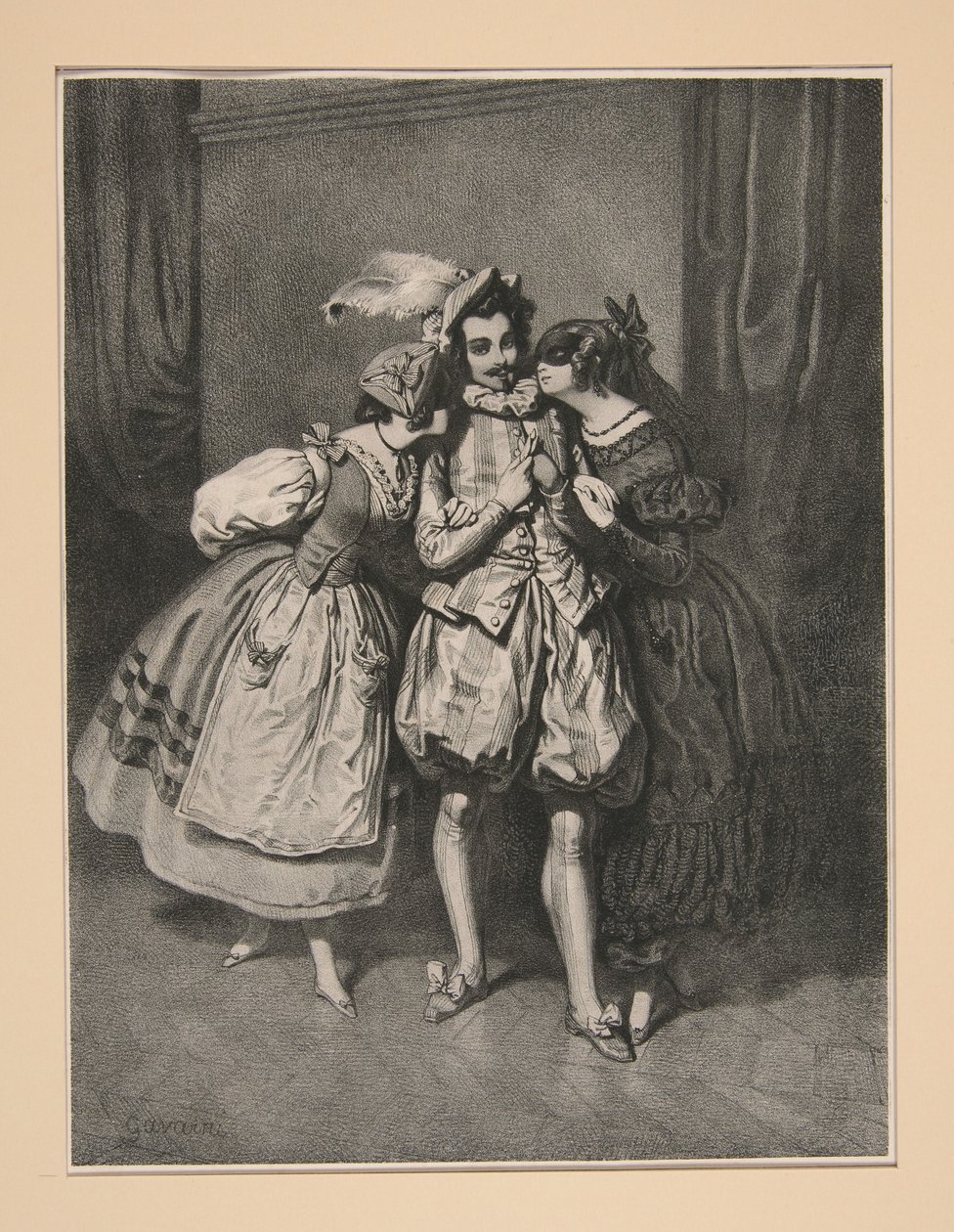 Dvojí setkání od Paul Gavarni